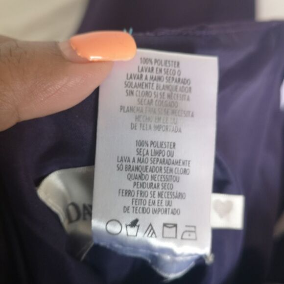 David Bridal Ladies Strapless Ruffle Mini  Dress 6 Purple - Picture 15 of 16